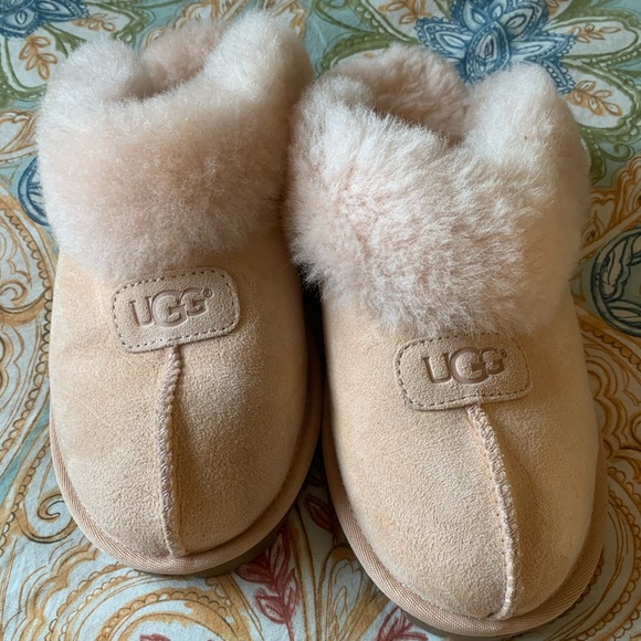 Ugly Christmas Sweater Shoes - UGG coquette slipper